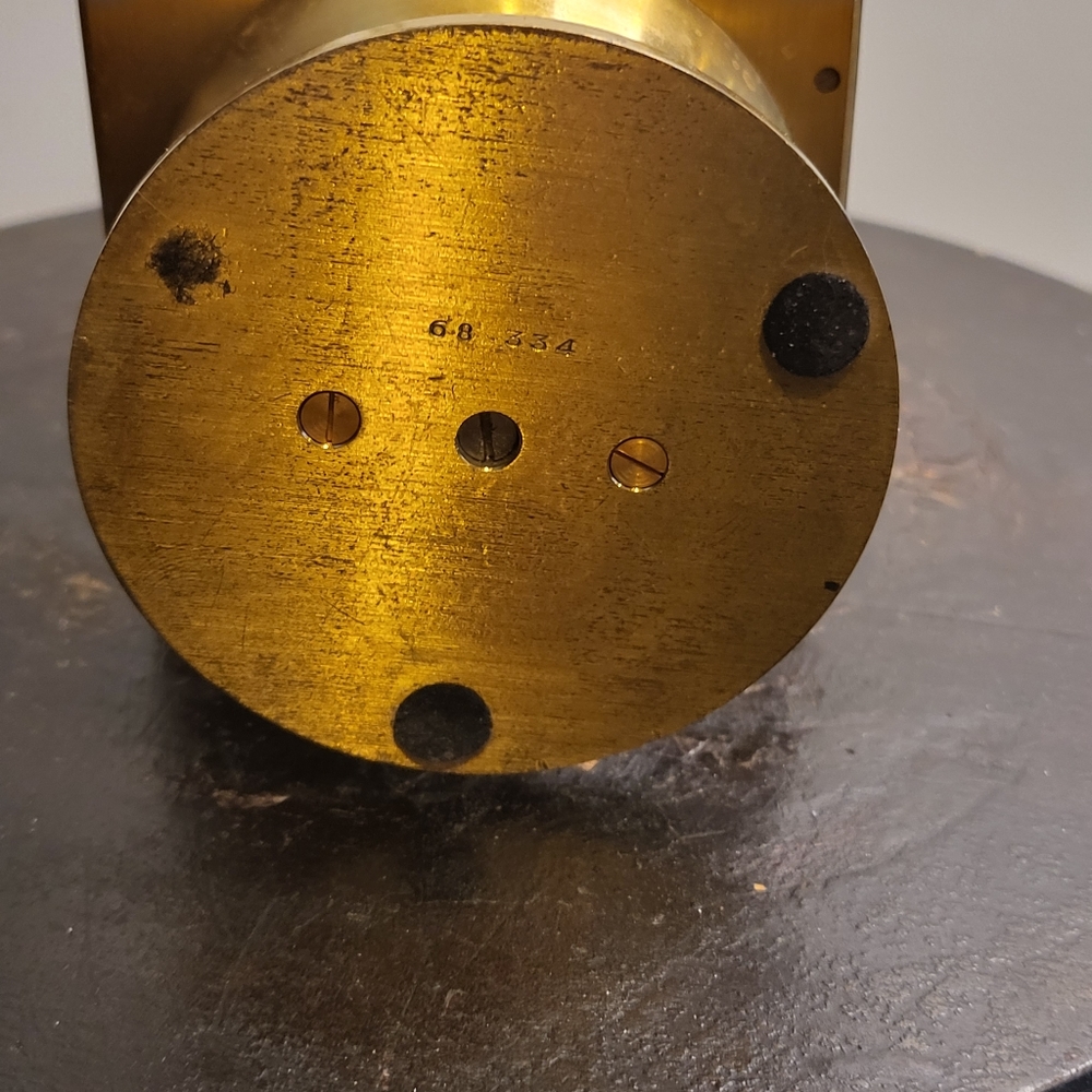 Relide Weather Station Clock 8 Days Imhoff Movement 15 Jewel - Picture 10 of 16